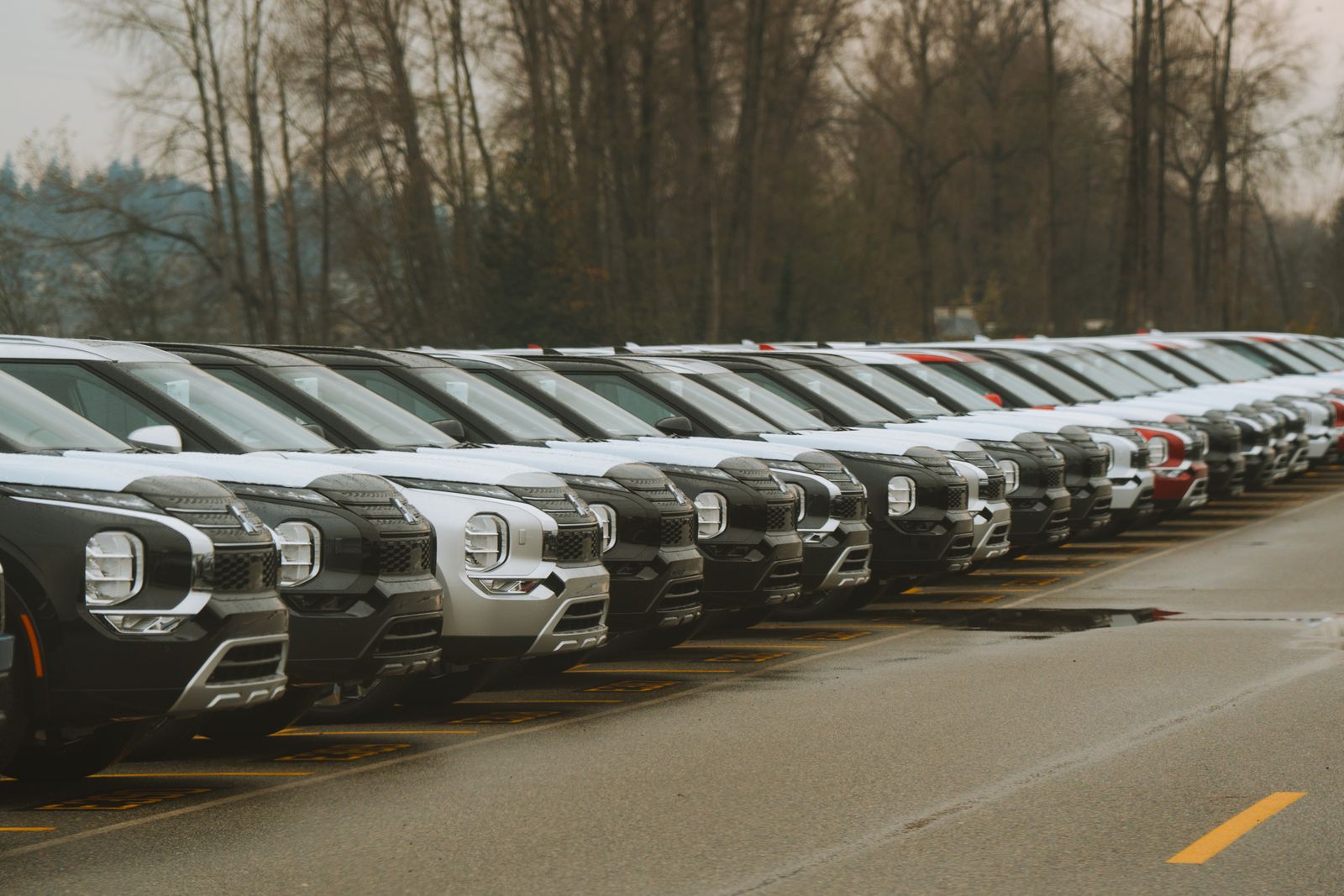 Six-van service fleet: Monthly fleet route, West Ashley